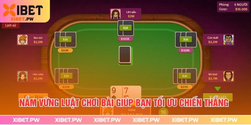 Nắm vững luật chơi bài giúp bạn tối ưu chiến thắng 