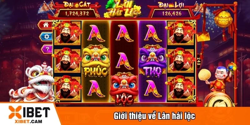 Lân hái lộc là game slot 3D độc đáo