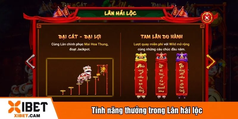 Quỹ jackpot trong lân hái lộc được áp dụng lũy tiến 