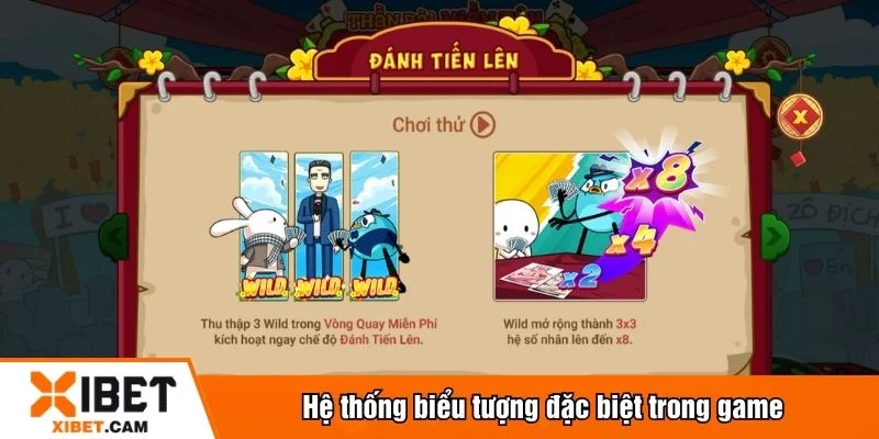 Thần bài miền tây trang bị nhiều biểu tượng sinh động