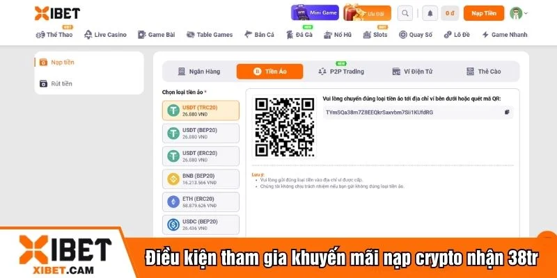 Xibet quy định rõ số vòng cược cần hoàn thành